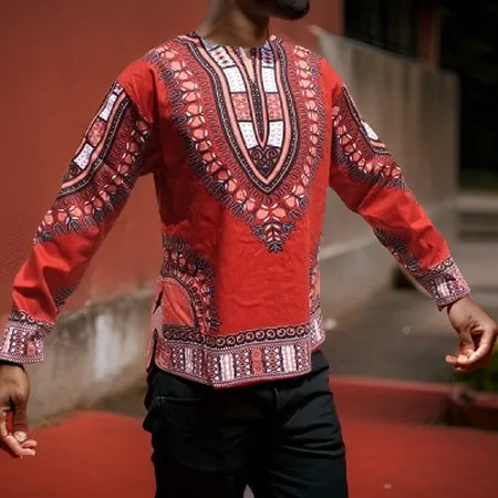 Traditional Unisex Dashiki Shirts (Small Sizes)