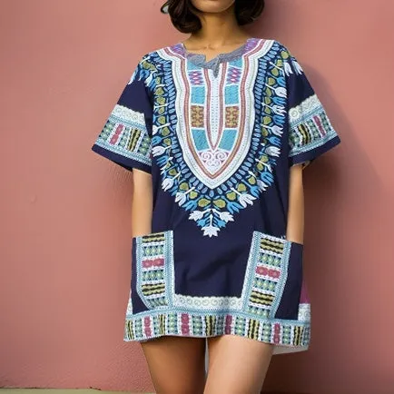 Traditional Unisex Dashiki Shirts (Small Sizes)