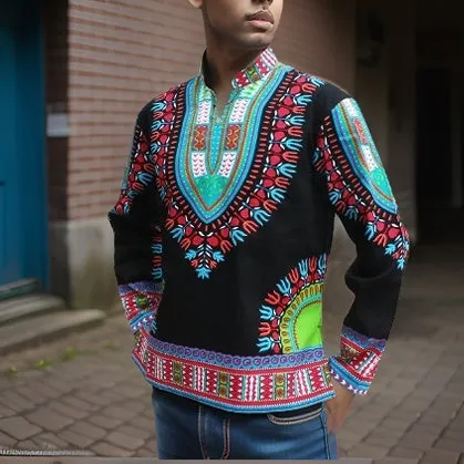 Traditional Unisex Dashiki Shirts (Small Sizes)