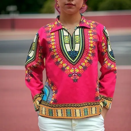Traditional Unisex Dashiki Shirts (Small Sizes)