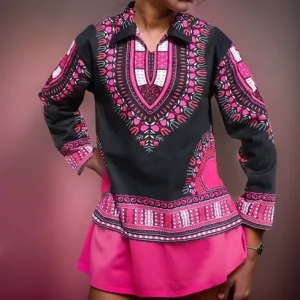 Traditional Unisex Dashiki Shirts (Small Sizes)