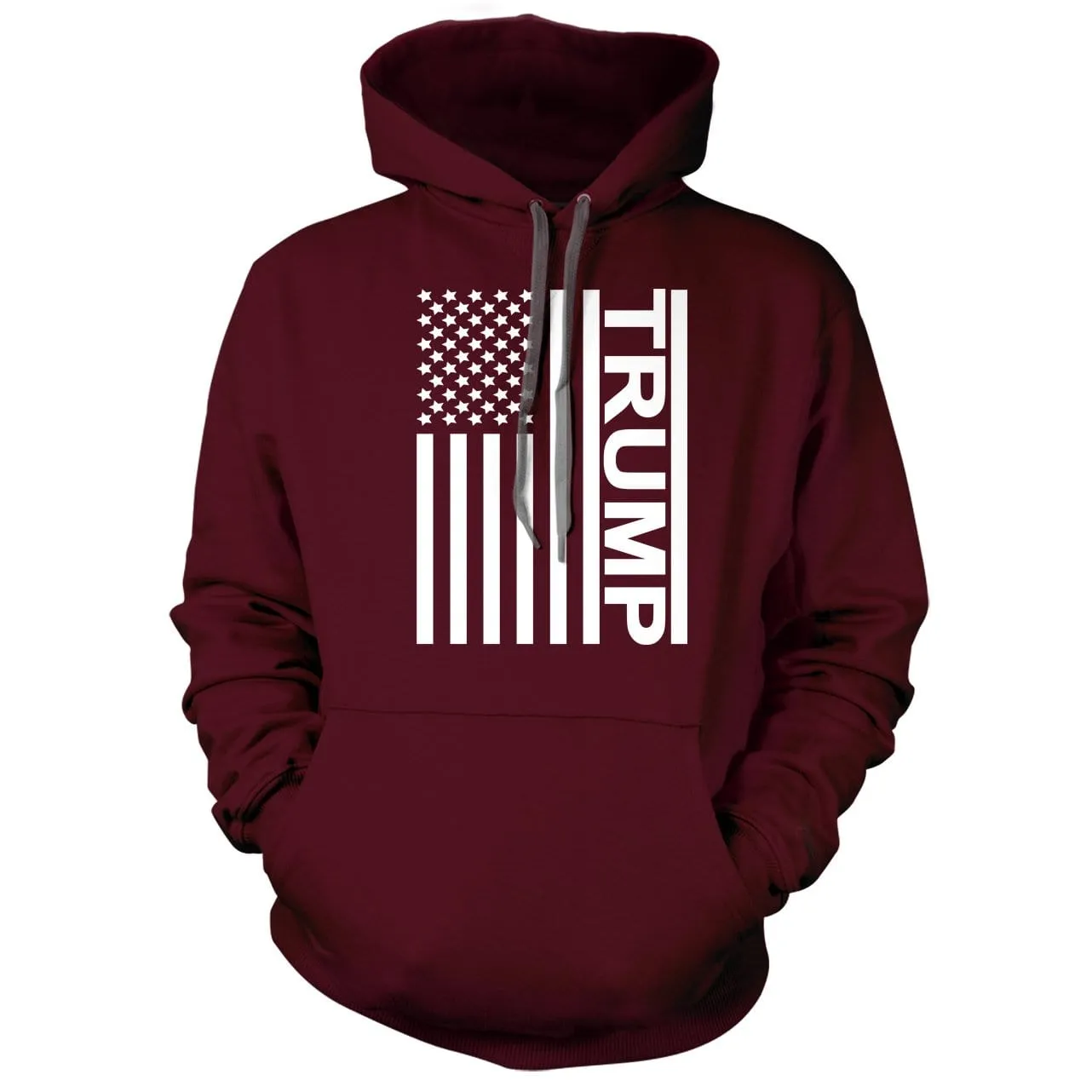 Trump US Flag Hoodie