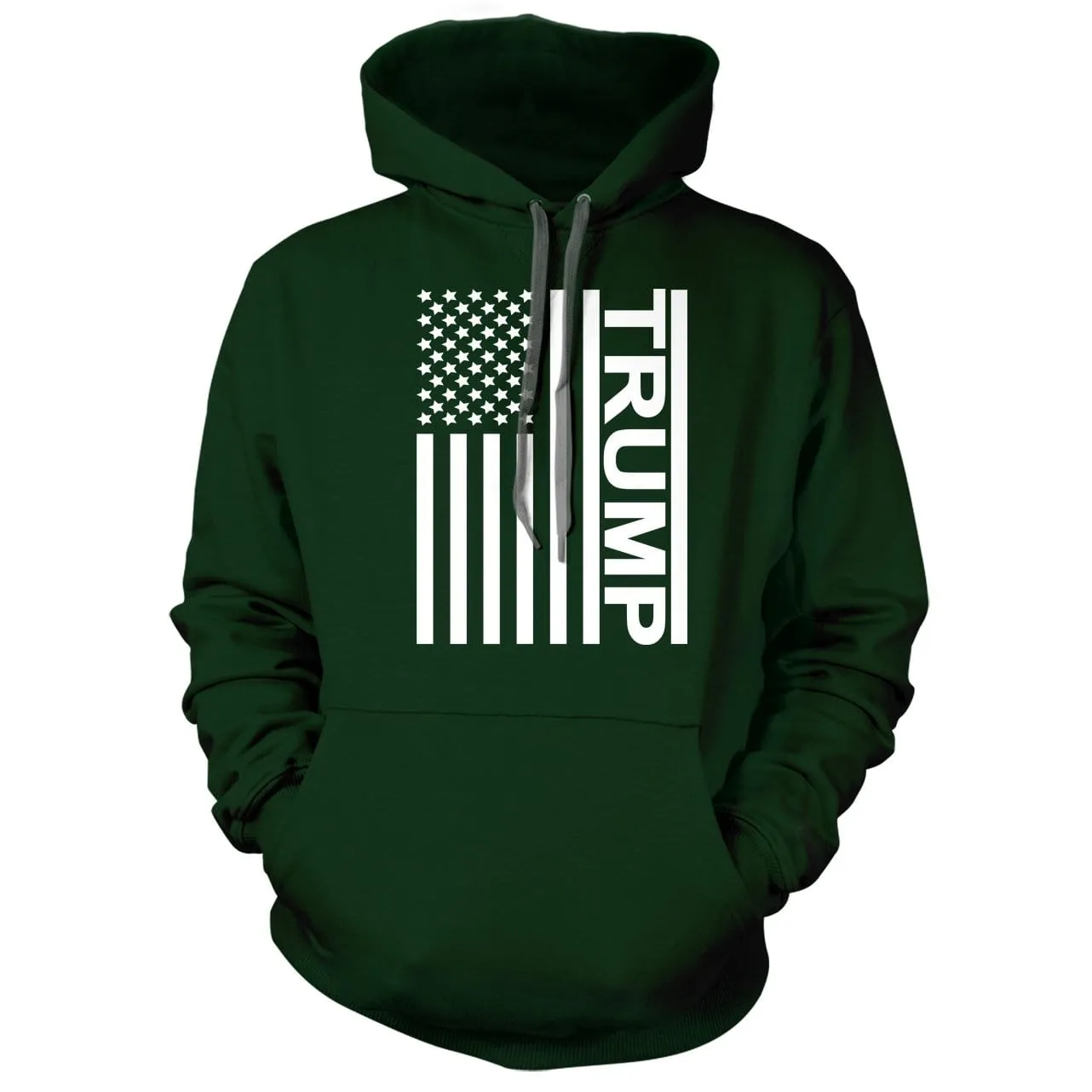 Trump US Flag Hoodie