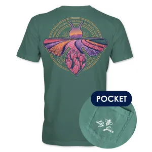 Tulip Field Bee- Flowers and Hope T-Shirt