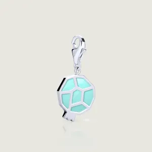 Turquoise Pomegranate Dangle Charm
