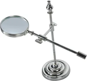 Vintage Inspired Watchmaker's Magnifying Glass with Adjustable Stand