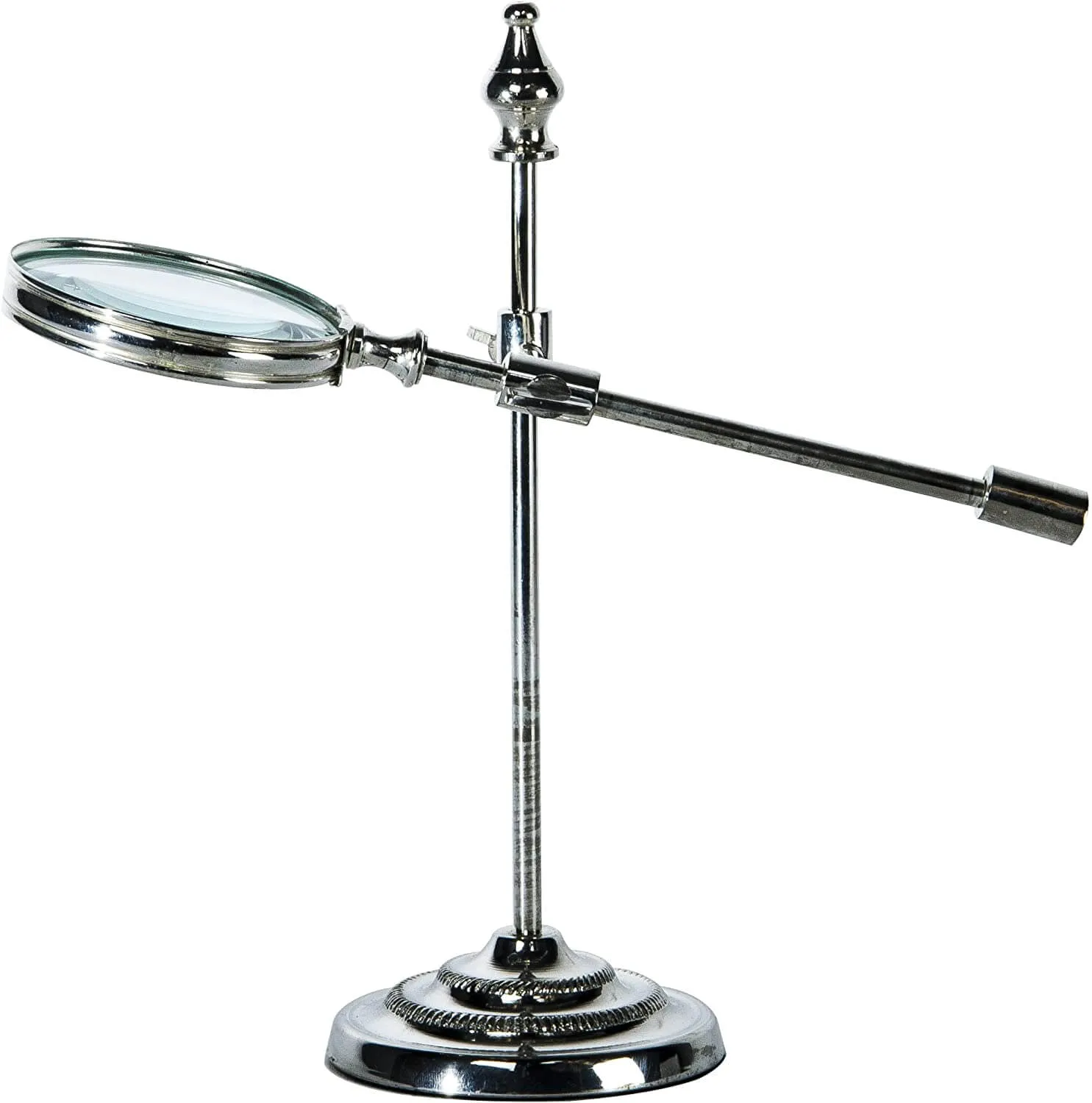 Vintage Inspired Watchmaker's Magnifying Glass with Adjustable Stand