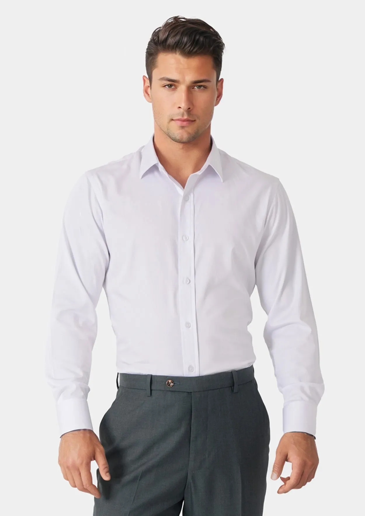 White Ultrasoft Bamboo Shirt