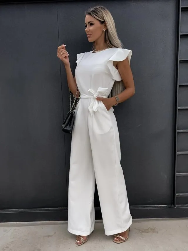 Wolffmode Ärmelloser Jumpsuit: Trendig und vielseitig