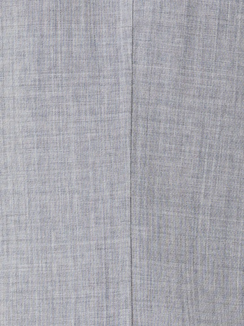 Wool Double-Face Blazer with Elongated Lapel