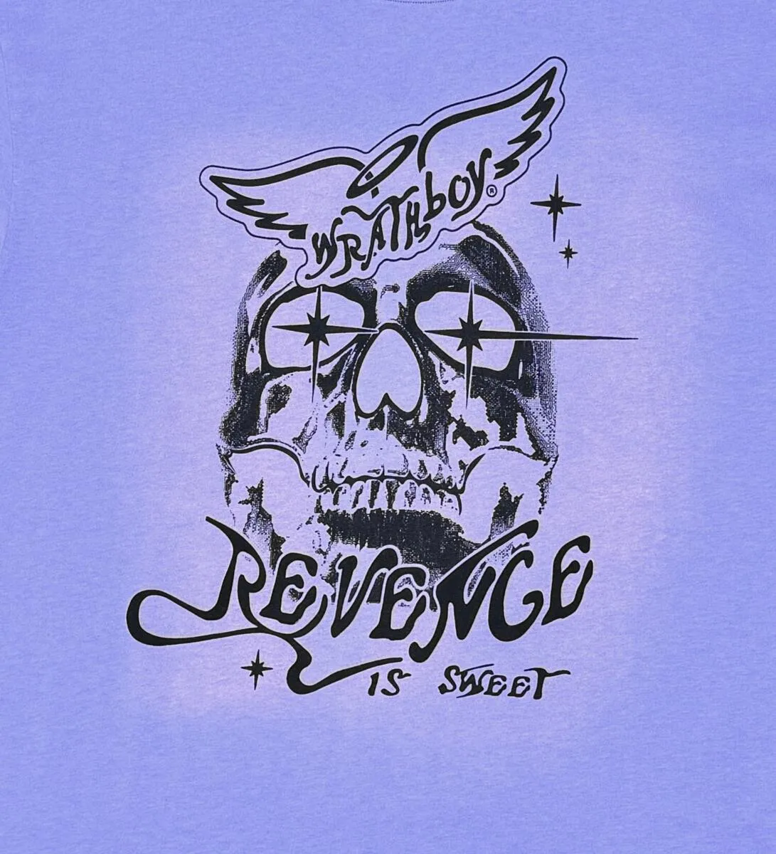Wrathboy - A Bullet For The Devil Tee - Purple