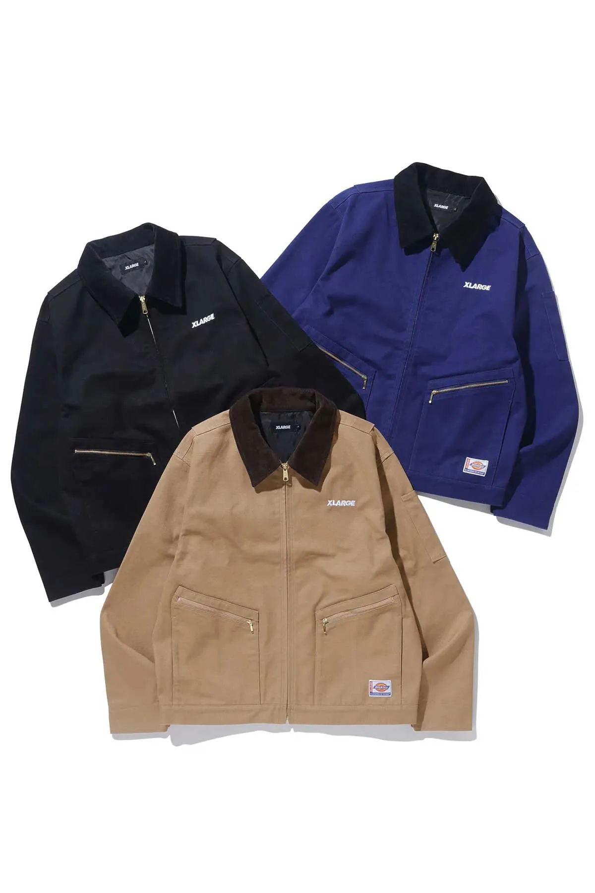 XLARGE×DICKIES WORK JACKET - Navy