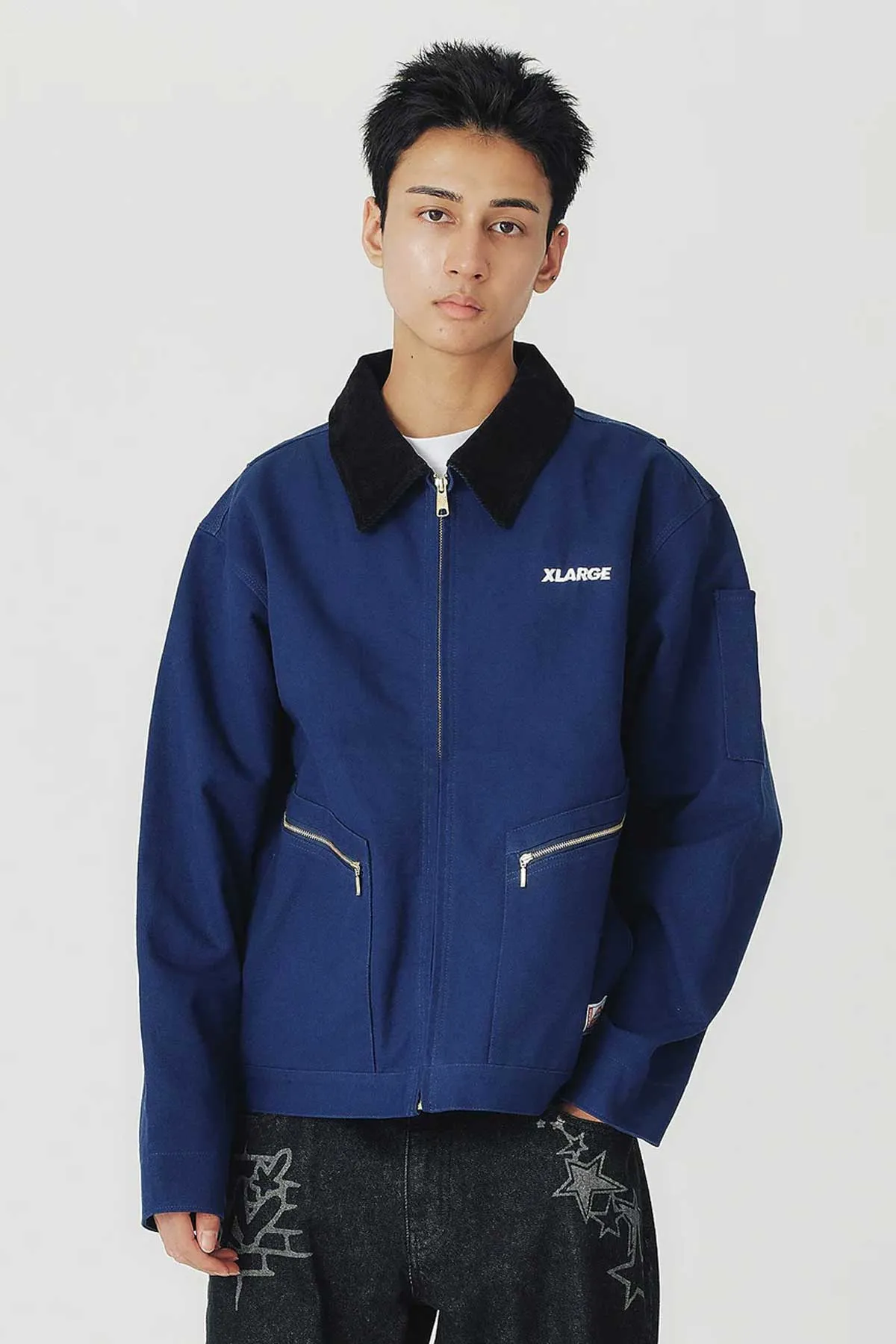 XLARGE×DICKIES WORK JACKET - Navy