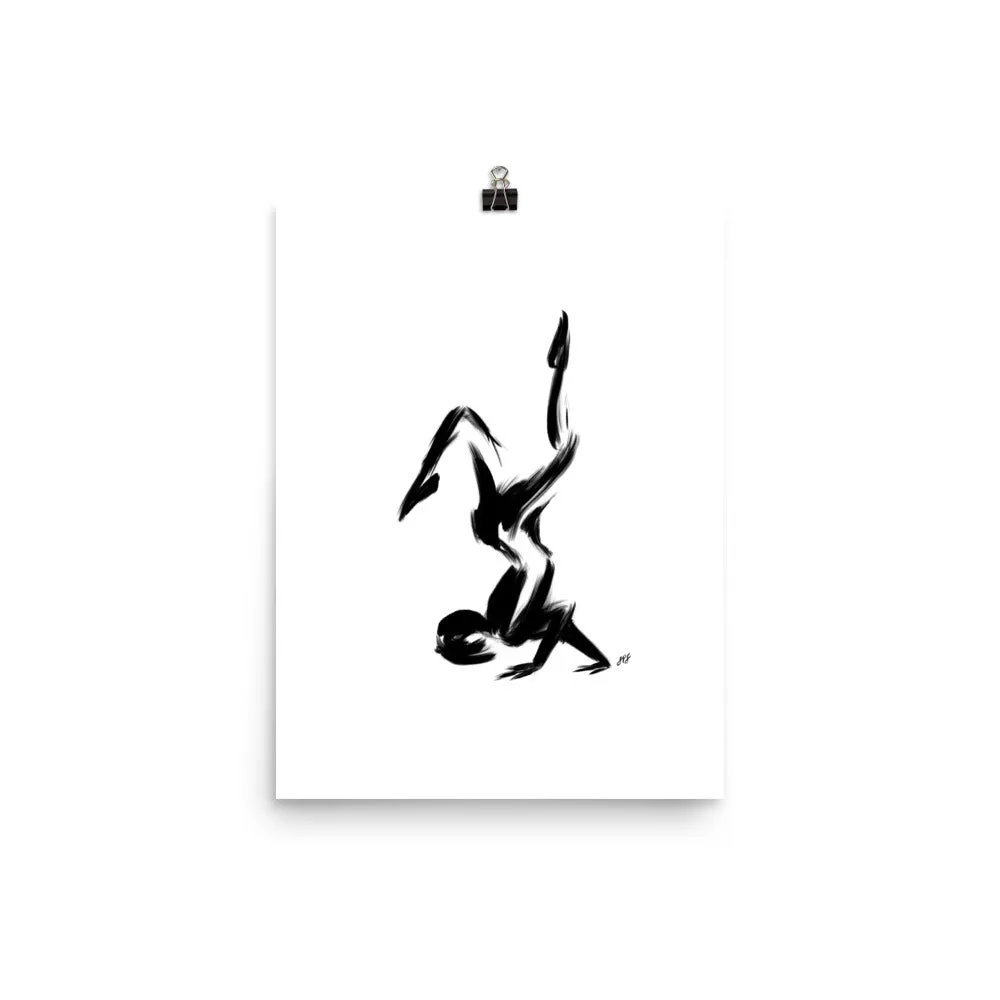 Yoga Elegant Balance - Poster