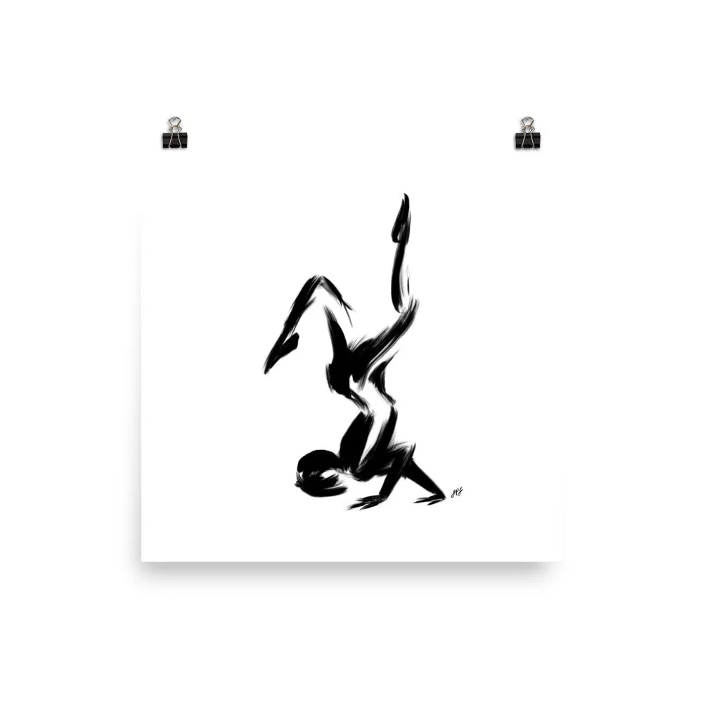 Yoga Elegant Balance - Poster