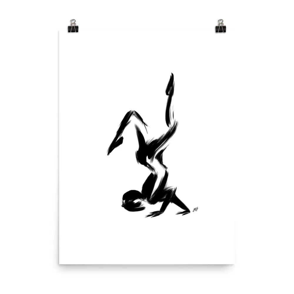 Yoga Elegant Balance - Poster