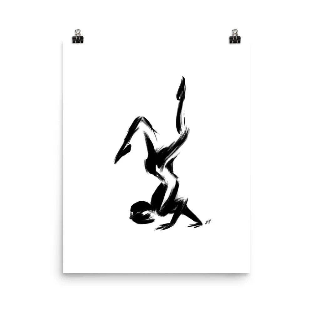 Yoga Elegant Balance - Poster