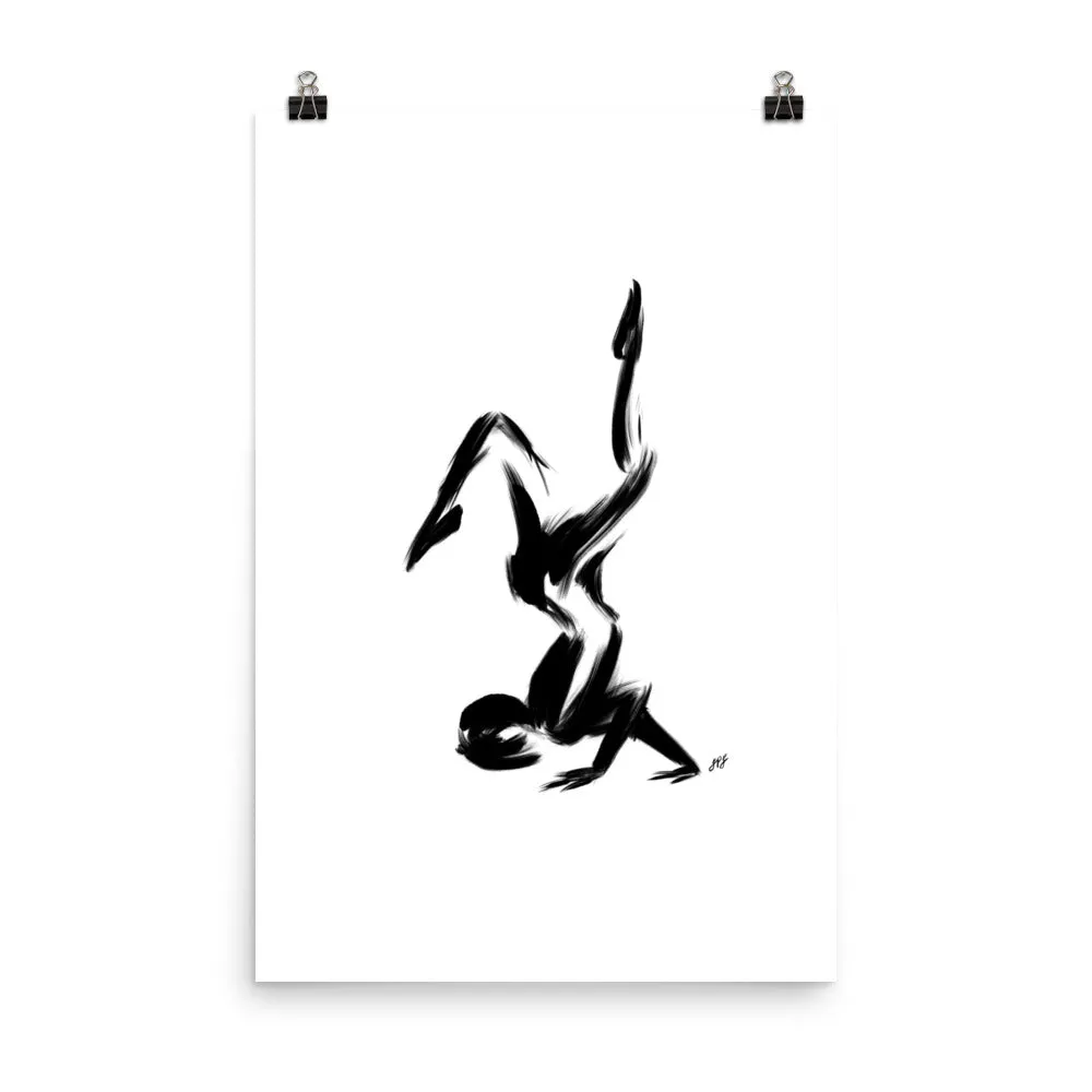Yoga Elegant Balance - Poster