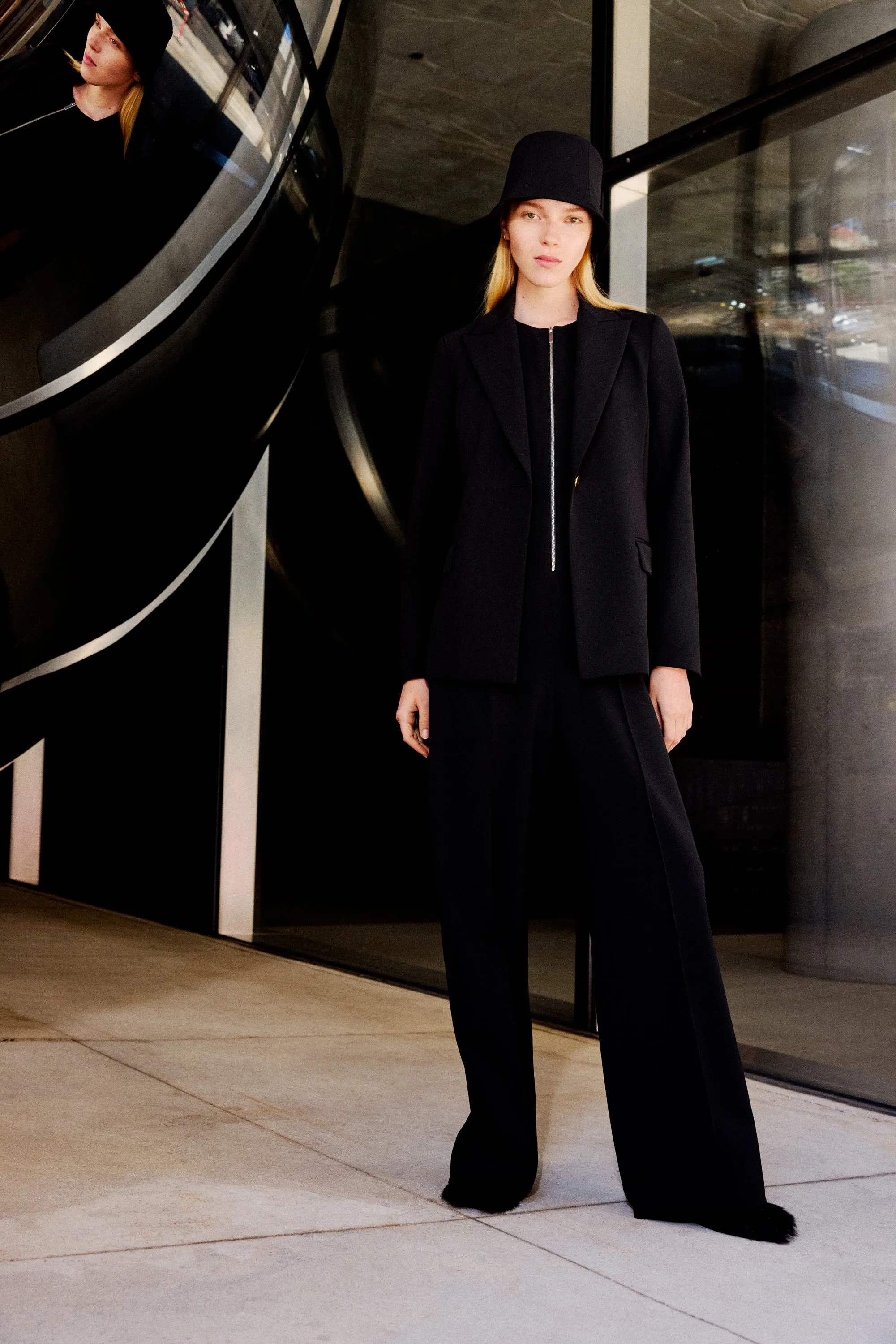 ZIP FRONT JUMPSUIT - TECHNICAL CADY